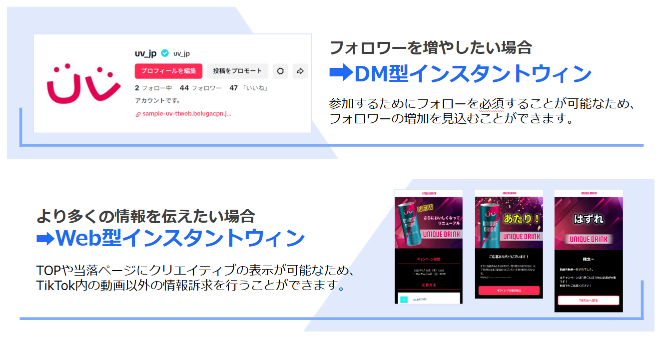 BC4TikTokの使い分け